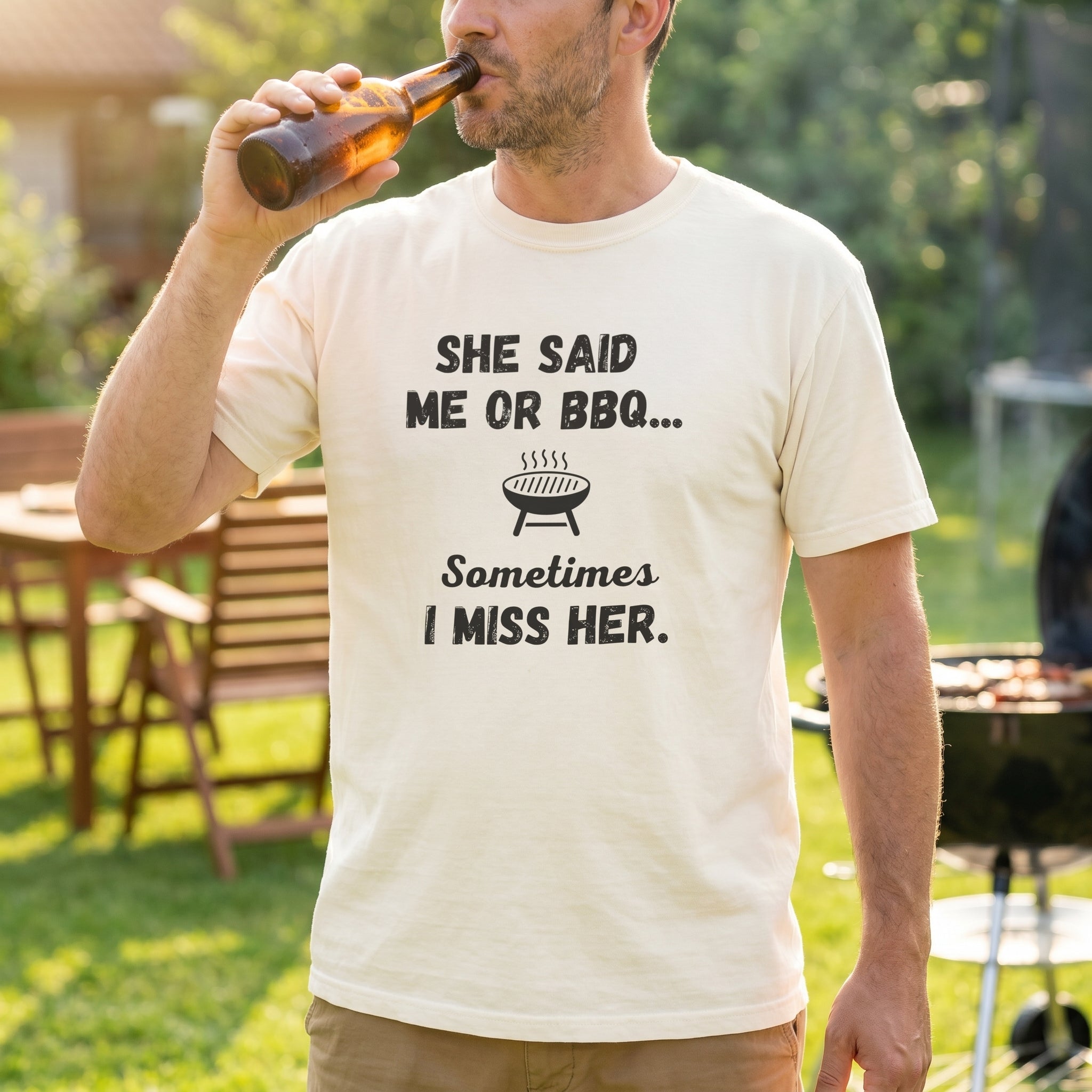 She Said Me or BBQ Tee Shirt